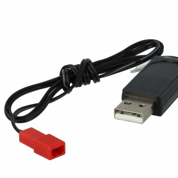 USB RC Töltőkábel Batteries JST csatlakozó, 60 cm 4.8 V