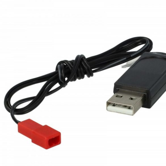 USB RC Töltőkábel Batteries JST csatlakozó, 60 cm 4.8 V