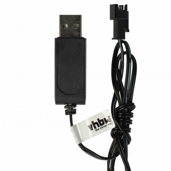 USB RC Töltőkábel Batteries SM-2P csatlakozó, 60 cm 4.8 V