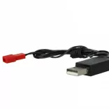 USB RC Töltőkábel Batteries JST csatlakozó, 60 cm 6 V - VHBW