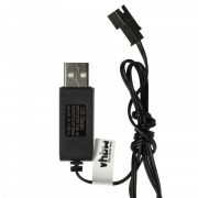 USB RC Töltőkábel Batteries SM-2P csatlakozó, 60 cm 6 V