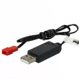 USB RC Töltőkábel Batteries JST csatlakozó, 60 cm 7.2 V - VHBW