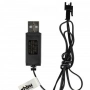   USB RC Töltőkábel Batteries SM-2P csatlakozó, 60 cm 7.2 V