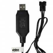   USB RC Töltőkábel Batteries SM-4P csatlakozó, 60 cm 7.5 V