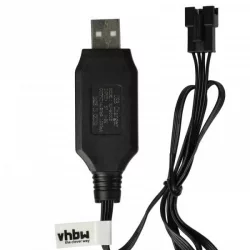   USB RC Töltőkábel Batteries SM-4P csatlakozó, 60 cm 7.5 V - VHBW