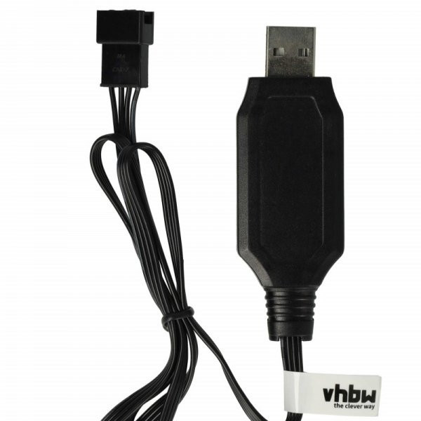 USB RC Töltőkábel Batteries SM-4P csatlakozó, 60 cm 7.5 V