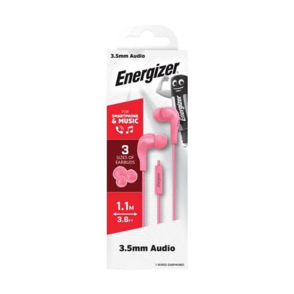 Energizer Fülhallgató CIA5 Rózsaszín