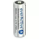 everActive 18500 2100mAh 3,7V Li-ion akku beépített tölto - USB-C csatlakozó