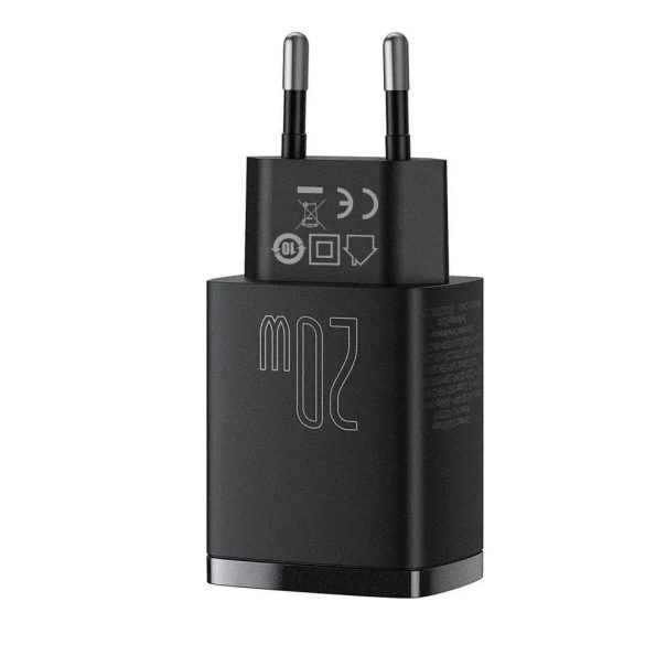 Baseus USB töltő 1xUSB QC3 /1xUSB C PD3.0 20W