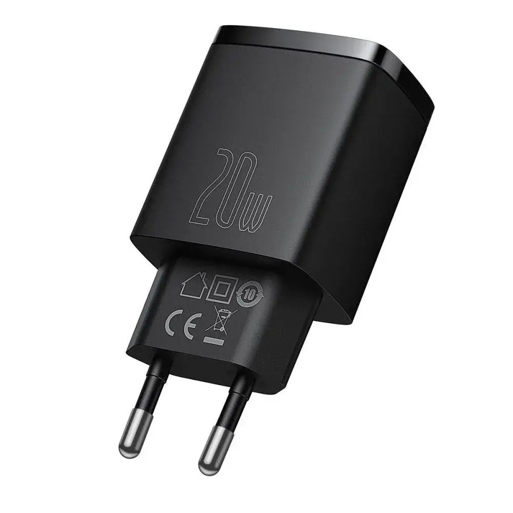 Baseus USB töltő 1xUSB QC3 /1xUSB C PD3.0 20W