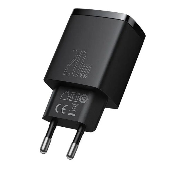 Baseus USB töltő 1xUSB QC3 /1xUSB C PD3.0 20W