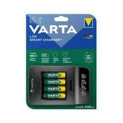 Varta akkutöltő 57684 4xAA/AAA NiMH + 4db 2100mAh AA akku