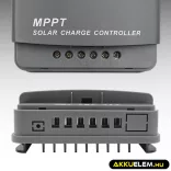 Napelem Töltésvezérlo Qoltec 12V/24V 20A MPPT  SOLAR 2xUSB
