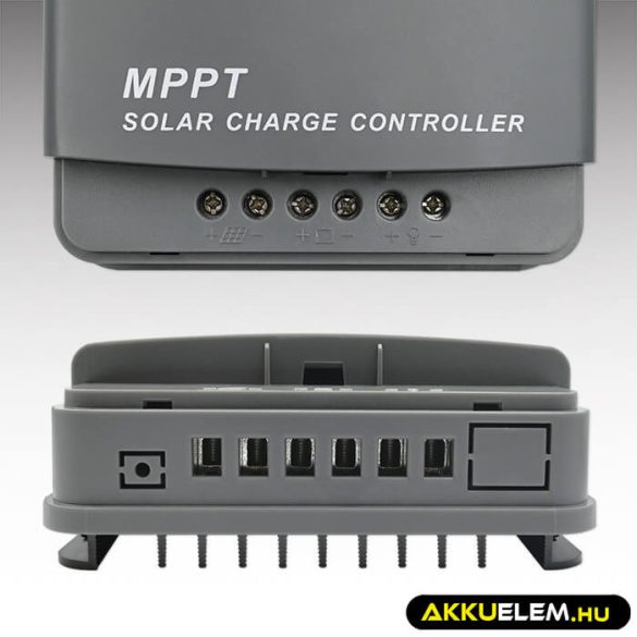 Napelem Töltésvezérlo Qoltec 2V/24V 20A MPPT  SOLAR 2xUSB
