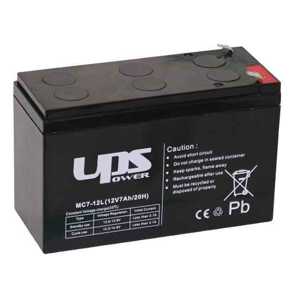 UPS Power Longlife 12V 7Ah zselés akkumulátor (MC7-12L)