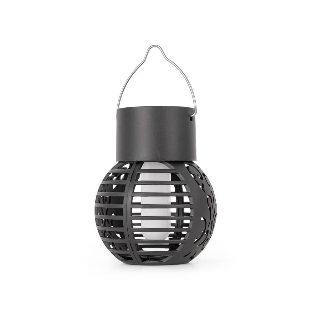 Lámpa Solar láng effekttel függő 6db WW SMD led