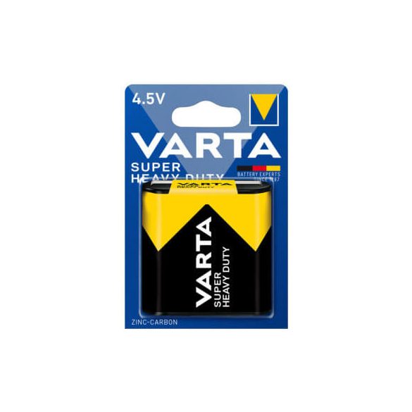 Varta Super Heavy Duty 3R12 szén-cink laposelem