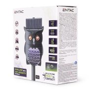   Elektromos szúnyog+ rágcsáló riasztó bagoly 1800mAh 18650 solar IP44 Entac