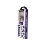 Entac kábel 10W-ig USB-A to USB-C 150cm Barna