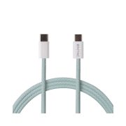 Entac kábel 60W-ig USB-C to USB-C 150cm Türkiz