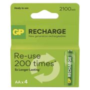 GP AA 2100mAh ReCharge 1,2V Ni-MH akkumulátor 4db/bl ár/db