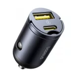 Baseus autós adapter USB QC4.0+ és USB-C PD 3.0 30W gyorstöltés