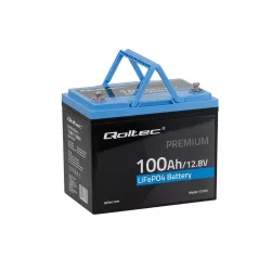 Qoltec LiFePO4 Akkumulátor 12.8V 100Ah 1280Wh BMS