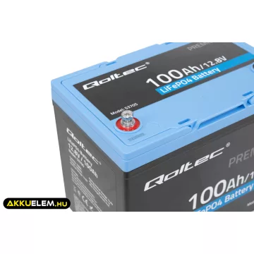 Qoltec LiFePO4 Akkumulátor 12.8V 100Ah 1280Wh BMS