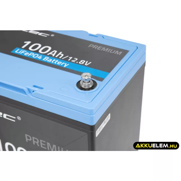 Qoltec LiFePO4 Akkumulátor 12.8V 100Ah 1280Wh BMS
