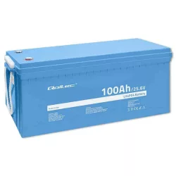 Qoltec LiFePO4 Akkumulátor 25.6V 100Ah 2560Wh BMS