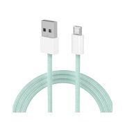 Entac Kábel USB A -> microUSB Casual Zöld 150cm