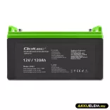 Qoltec GEL Akkumulátor 12V 120Ah lakókocsihoz, hajóhoz, biztonsági rendszerekhez