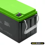 Qoltec GEL Akkumulátor 12V 150Ah lakókocsihoz, hajóhoz, biztonsági rendszerekhez