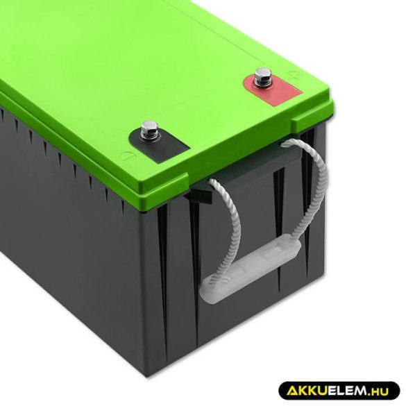 Qoltec GEL Akkumulátor 12V 200Ah lakókocsihoz, hajóhoz, biztonsági rendszerekhez