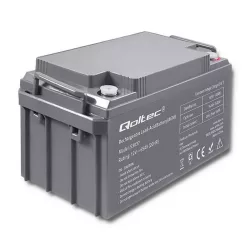 Qoltec AGM Akkumulátor 12V 65Ah  max 780A