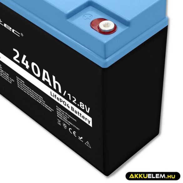 Qoltec LiFePO4 Akkumulátor 12.8V 24Ah 307.2Wh BMS