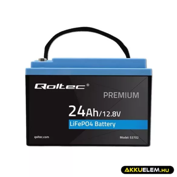 Qoltec LiFePO4 Akkumulátor 12.8V 24Ah 307.2Wh BMS