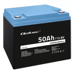 Qoltec LiFePO4 Akkumulátor 12.8V 50Ah 640Wh BMS