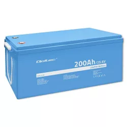 Qoltec LiFePO4 Akkumulátor 25.6V 200Ah W BMS