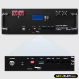Qoltec Energiatároló RACK LiFePO4 5.12kWh 51.2V 100Ah BMS LCD