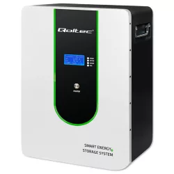 Qoltec Energiatároló LiFePO4 5.12kWh 51.2V 100Ah BMS LCD
