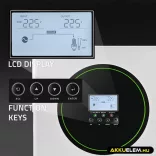 Qoltec Solar Inverter Off-Grid 3500W 100A 24V MPPT BMS  (Wi-Fi opció)