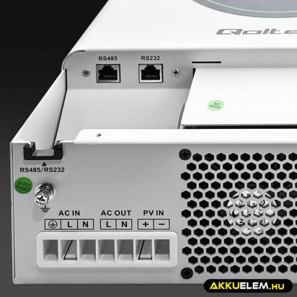 Qoltec Solar Inverter Off-Grid 3500W 100A 24V MPPT BMS  Wi-Fi