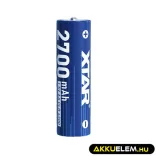 Xtar AA 2700mAh 4300mWh 1,5V Li-Ion akkumulátor (Max 2,5A)
