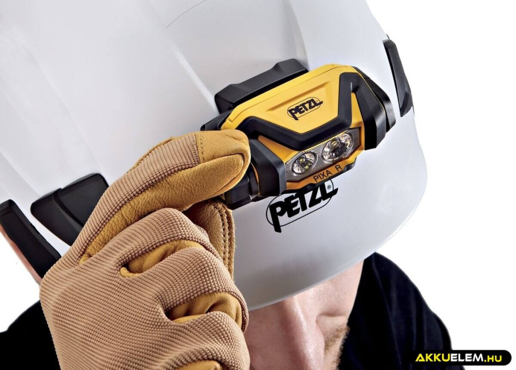 PETZL PIXA (2025) 600lm Műszaki fejlámpa CORE akku Tölthető E120CA00