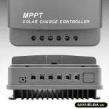 Qoltec Napelem Töltésvezérlő 12V/24V 30A MPPT SOLAR 2xUSB Bluetooth