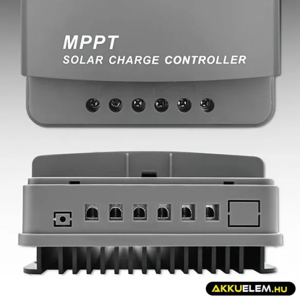 Qoltec Napelem Töltésvezérlő 12V/24V 30A MPPT SOLAR 2xUSB Bluetooth
