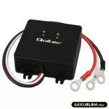 Qoltec - töltéskiegyenlítő 24V 2x12V 5A LiFePO4 AGM GEL