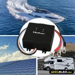 Qoltec - töltéskiegyenlítő 24V 2x12V 5A LiFePO4 AGM GEL