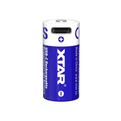 Xtar 16340 900mAh 3,6V Li-Ion akkumulátor USB-C